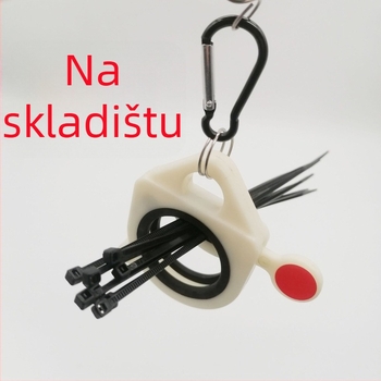 Organizator za kabelske zip-veze, prijenosno skladište alata, plastika, crtani stil