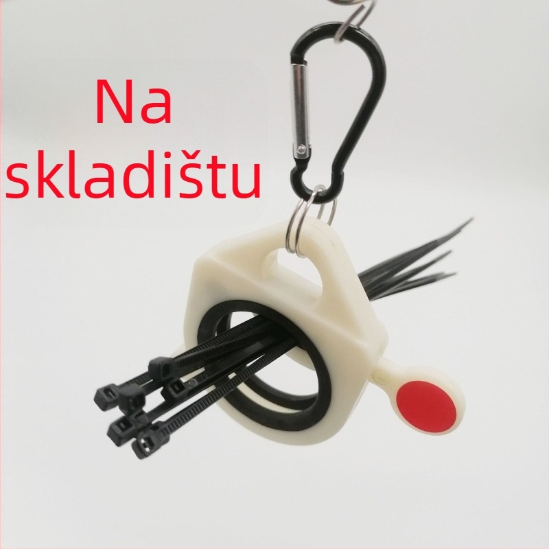 Organizator za kabelske zip-veze, prijenosno skladište alata, plastika, crtani stil