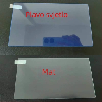 Switch2 zaštitni film od kaljenog stakla s mat završnim slojem protiv otisaka prstiju i zaštitom od plavog svjetla za Nintendo Switch2, prozirnost 97%, debljina 0,33 mm