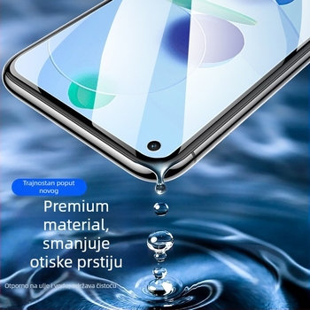 Xikang kaljeno staklo – zaštitnik prednjeg zaslona mobitela, HD, otporan na otiske prstiju, potpuno prekrivanje ljepilom
