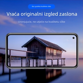 Xikang kaljeno staklo – zaštitnik prednjeg zaslona mobitela, HD, otporan na otiske prstiju, potpuno prekrivanje ljepilom
