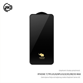 WEKOME WK Elephant kaljeno staklo za zaštitni zaslon za iPhone 14 Pro Max i iPhone 13 sa zakrivljenim zaslonom