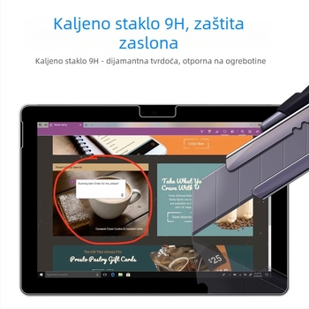 Microsoft Surface Go 2 Staklena zaštita zaslona – HD jasnoća, otporna na ogrebotine, anti-refleksija