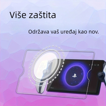 Prednje zaštitno staklo za Sony PlayStation PS5 – kaljeno staklo, debljina 0,33 mm, propusnost >97%