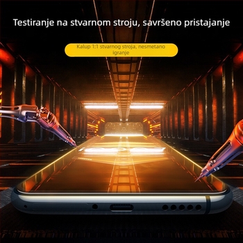 Nubia RedMagic stakleni zaštitnik zaslona – puni zaslon, HD, otisak prsta otporan, prednji film za modele 6/7/8 gaming