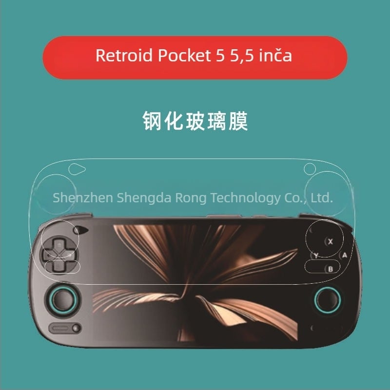 Zaštitno staklo od kaljenog stakla za Retroid Pocket5 5,5-inčnu prijenosnu gaming konzolu