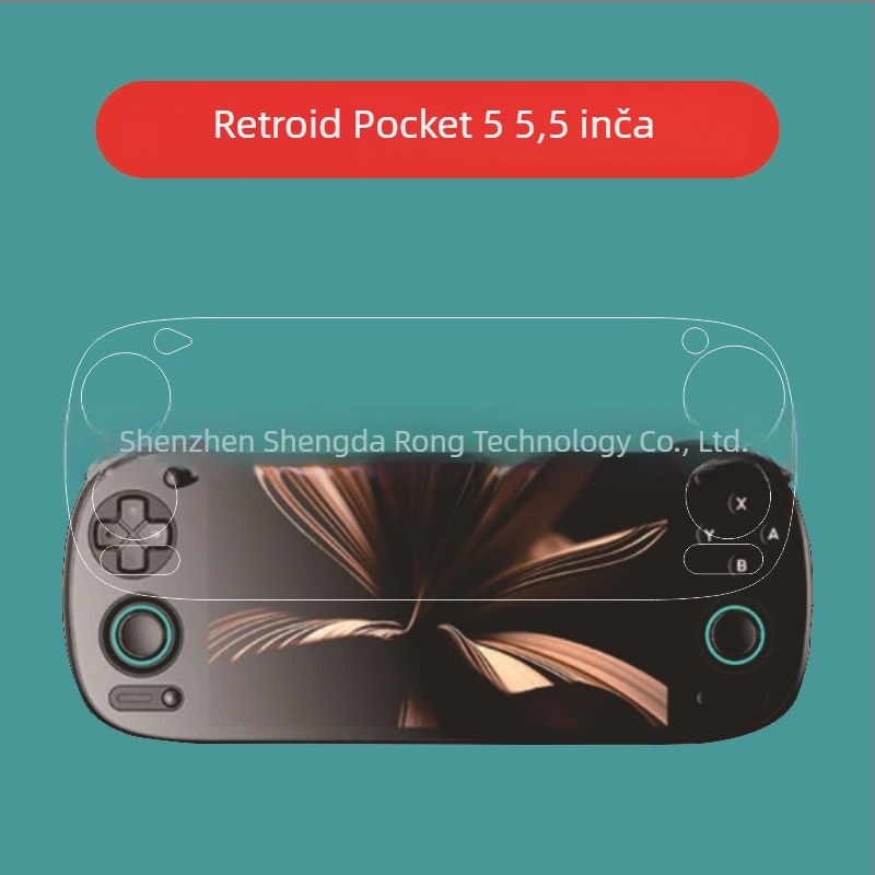 Zaštitno staklo od kaljenog stakla za Retroid Pocket5 5,5-inčnu prijenosnu gaming konzolu