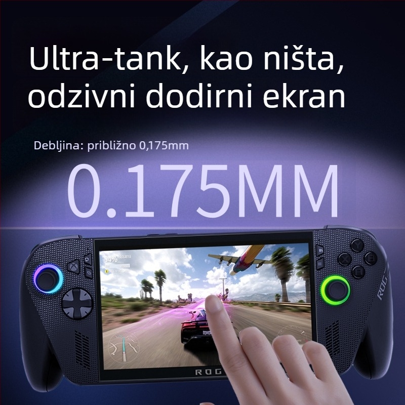 AR antirefleksijsko premaz Rog Xbox Ally X, 95% prolaznost svjetla, debljina filma 0.17 mm, originalni AR film