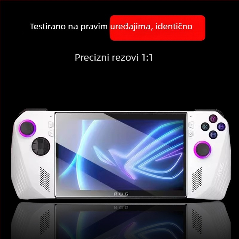 Zaštitno staklo zaslona za Asus ROG Ally, HD, 0,33 mm, protiv otisaka prstiju