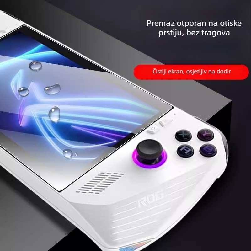Zaštitno staklo zaslona za Asus ROG Ally, HD, 0,33 mm, protiv otisaka prstiju