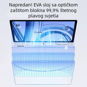 Zaštitna folija za monitor protiv plave svjetlosti, HD jas, za stolno računalo – njemački uvezeni materijali – OEM obrada – 500 g – akrilna ploča protiv odsjaja