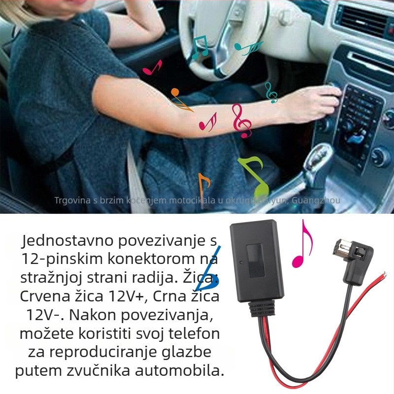 Bluetooth audio kabel za Pioneer P99 IP-BUS seriju - JS marka, bakreno jezgro, bakreni vodiči, 2022