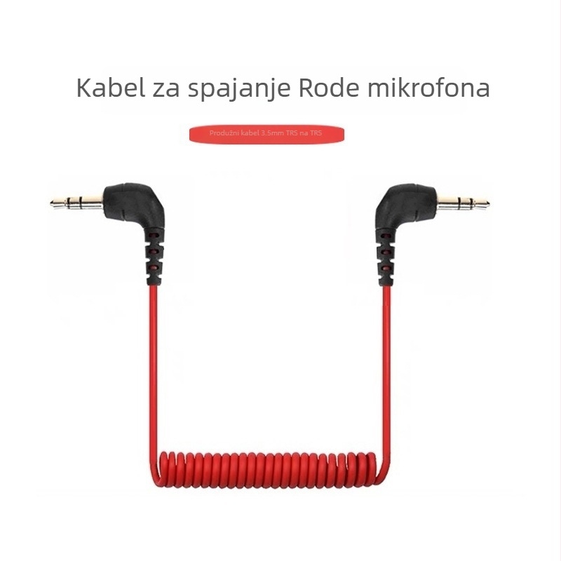 ZSFS ZS0254 Audio linijski kabel za RODE SC2 videomikro, kompatibilan s iOS/Android; jezgro od gole bakrene žice, bakreni vodič visoke čistoće, ROHS certificiran