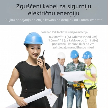 Feinier F10 DC napojni kabel za računalni host, duljina 1 m, OEM