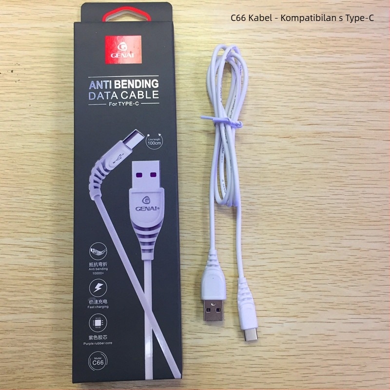 Ko Nai data kabel za iPhone, Android i Huawei — brzo punjenje; sučelja: Lightning, OTG, Micro USB, TYPE-C; maksimalni tok 5A; PVC kabel