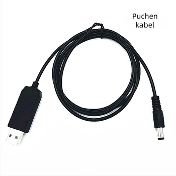 USB Boost kabel za napajanje DC, DC konektor 5.5×2.1 mm, 12V, Za usmjerivač i modem, Prilagođeno od Puchen