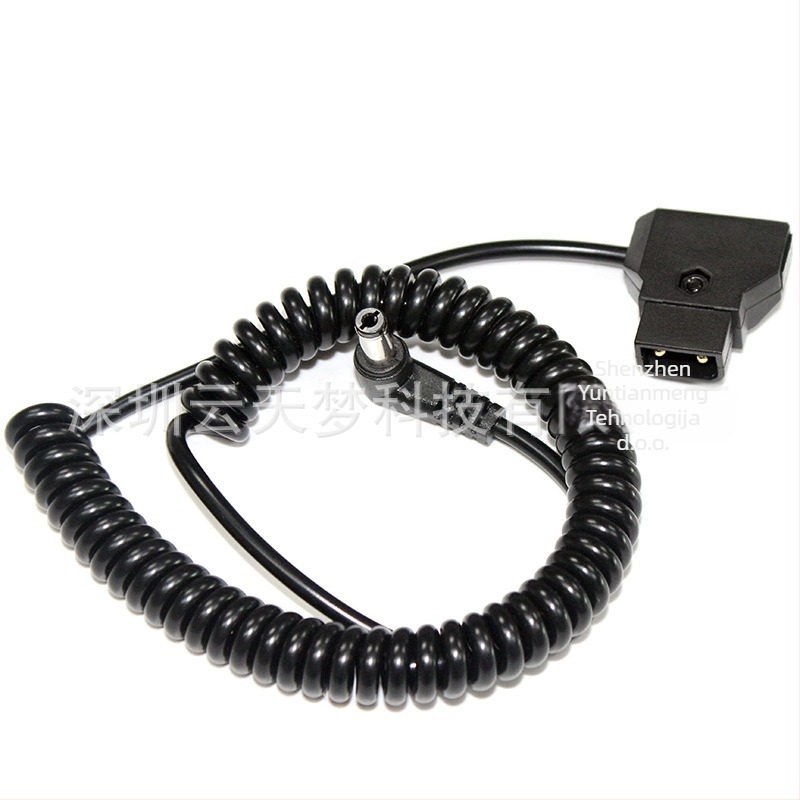 Napajajući kabel D-Tap na DC 5,5×2,1 mm za BMPC 4K, duljina 1,5 m, savitljiv kabel