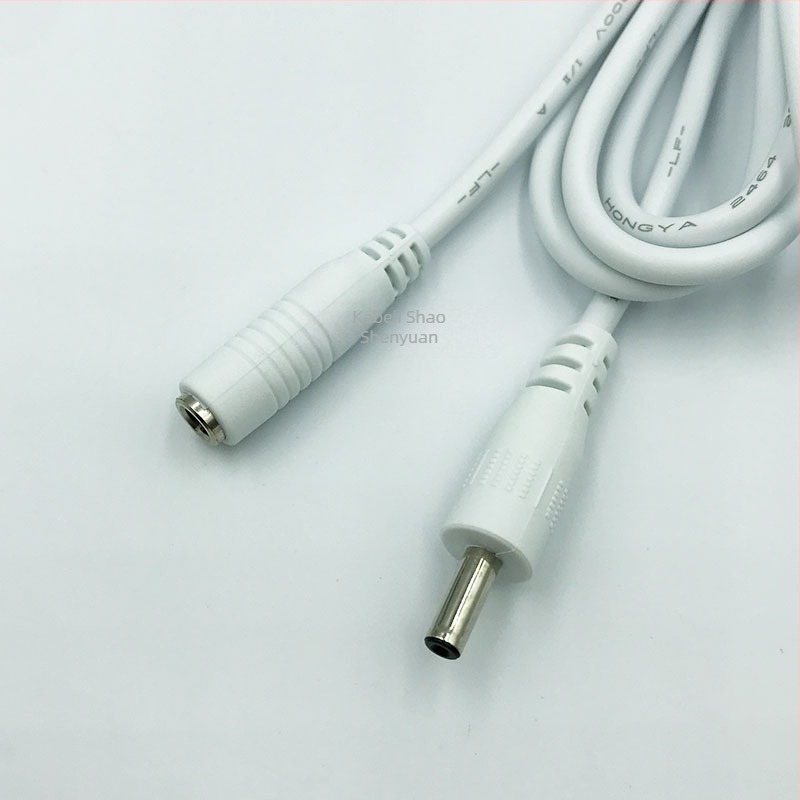 DC produžni kabel za napajanje SSY DC-153 — DC 3,5 × 1,35 mm, bakreni vodnik, presjek 0,3 mm², gumirani omotač