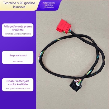 Auto kabelski snop za kamere, 2-14 jezgri, cinkovana bakrena žica, PVC omotač, 220V, prilagođeno