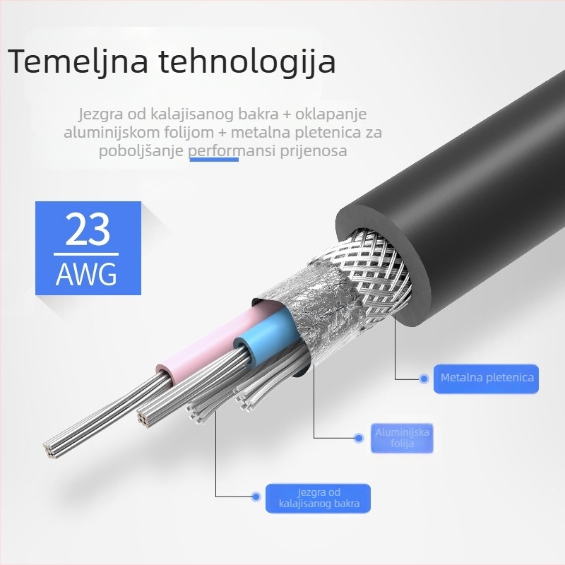 Weixun BBF XLR produžni kabel, uravnotežen zvuk za mikrofon, muški–ženski i muški–muški konektori