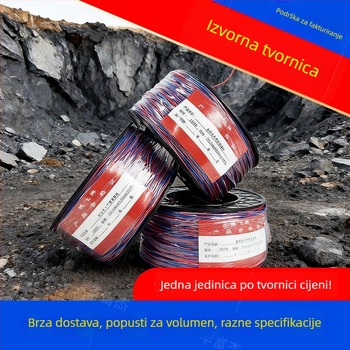 Bakreni vodič s jezgrom za rudnike i tunelske projekte, dvostruki produžni kabel, UC certificiran, za unutarnju električnu opremu