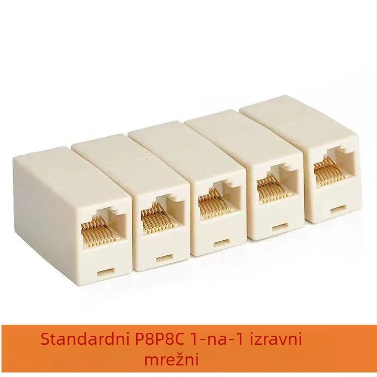 RJ45 mrežni konektor CH-76 (OEM dostupno; Primijenjena oprema: digitalni uređaji; Pakiranje: 100 kom; Materijal vodila: Drugo)