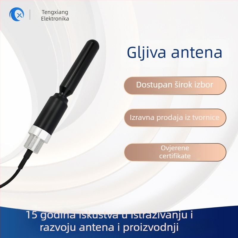 Antena s gljivastom glavom - vanjska, dobitak 2-12 dBi, 2.4/5.8 GHz, 50/70 Ω, SWR ≤1.8, model Tx-ap43f