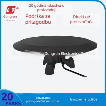 Unutarnja TV antena s DVB-T prijemnikom, Hd-119, dobitak 20–35 dB, raspon frekvencija 470–862 MHz, impedancija 75 Ω, SWR ≤ 1,5