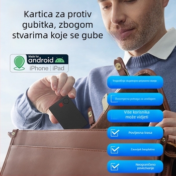 GPS tracker za kućne ljubimce, djecu i starije osobe — Model V83, točnost GPS 5 m, alarm za ogradu, IP67 vodootporan, polimern baterija