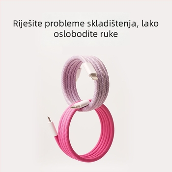 Magnetski USB-C kabel za punjenje tableta - 1 m, univerzalna kompatibilnost, jedan kraj konektora, podrška prilagodbi