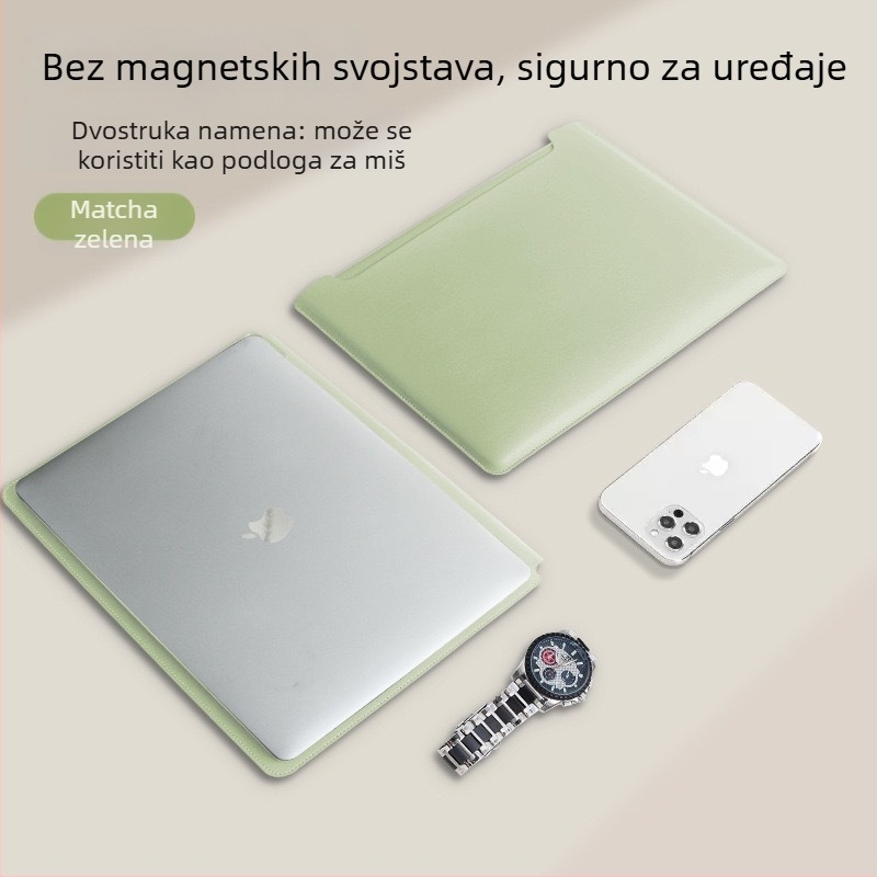 Unutarnja torba za MacBook Pro i Air – umjetna koža; Značka: XULIS; Kompatibilnost: MacBook Pro, MacBook Air