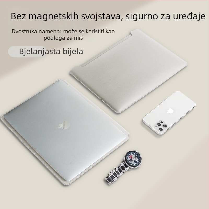 Unutarnja torba za MacBook Pro i Air – umjetna koža; Značka: XULIS; Kompatibilnost: MacBook Pro, MacBook Air