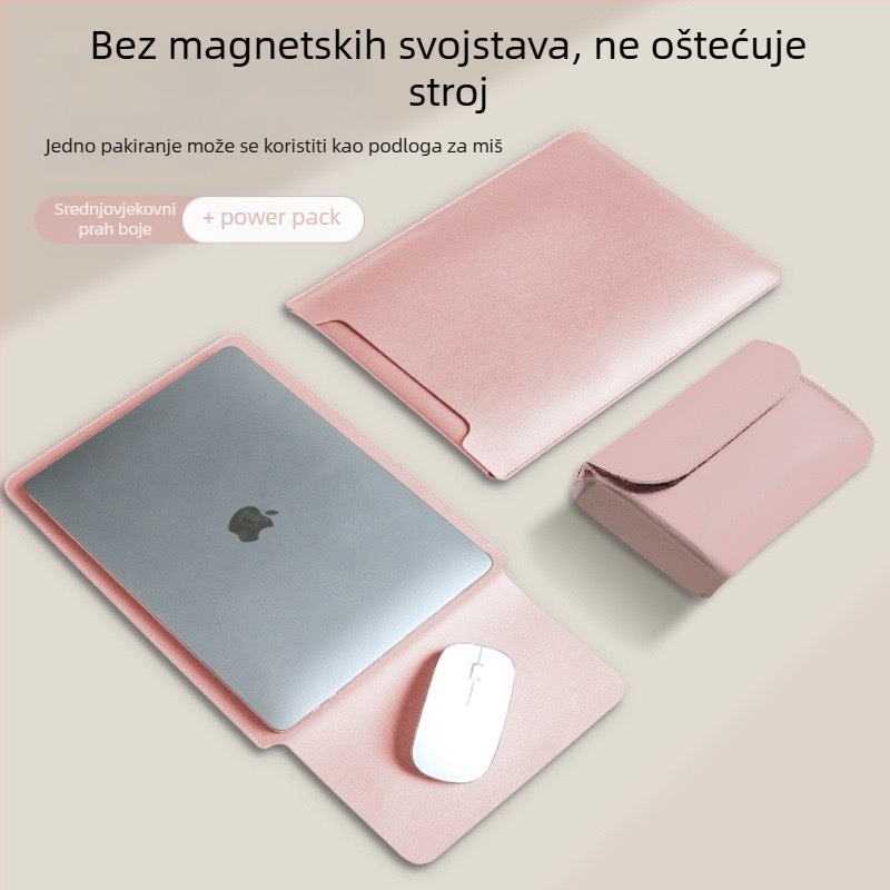 Unutarnja torba za MacBook Pro i Air – umjetna koža; Značka: XULIS; Kompatibilnost: MacBook Pro, MacBook Air