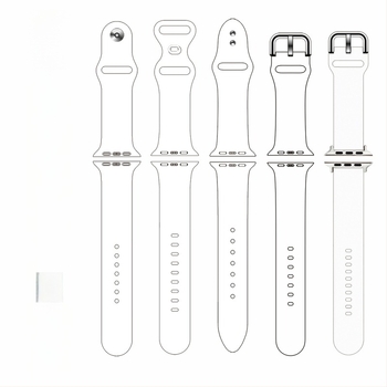 Silikonski remen za Apple Watch S11/10 s ispisanim motivom, 41/49 mm