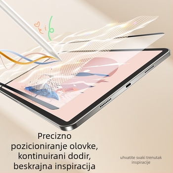 Kaljeno staklo zaštitnik zaslona za iPad – prednja membrana, mat završna obrada, otisci prstiju otporan, cijeli zaslon
