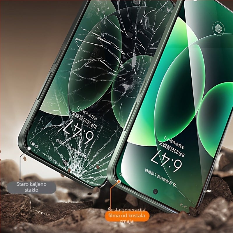 Kaljeno staklo zaštitnik za Xiaomi 17 Pro Max i Xiaomi 17 Pro — zaštita privatnosti, anti-peeping, zaštita od plave svjetlosti, potpuno pokriće, otporno na padove, HD