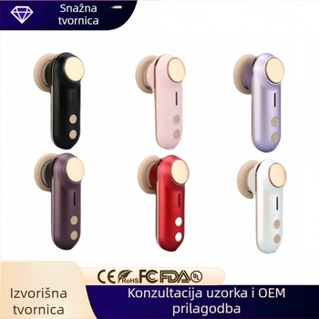 Kanghao prijenosni masažer za lice — funkcija čišćenja, IPX8 vodootpornost, ugrađena baterija 800–1000 mAh, za kućnu upotrebu