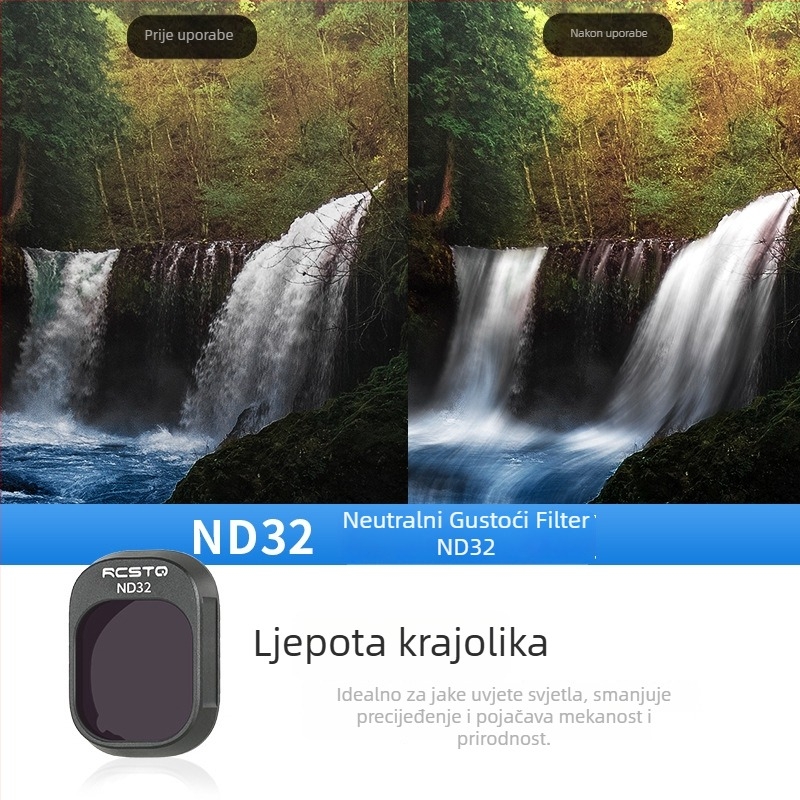 RCSTQ 1421200 Polarizacijski ND Filter Set za DJI Mini 4 Pro – OEM Obrada, Bajonet veličina: Drugo, Kompatibilno s Mini 4 Pro