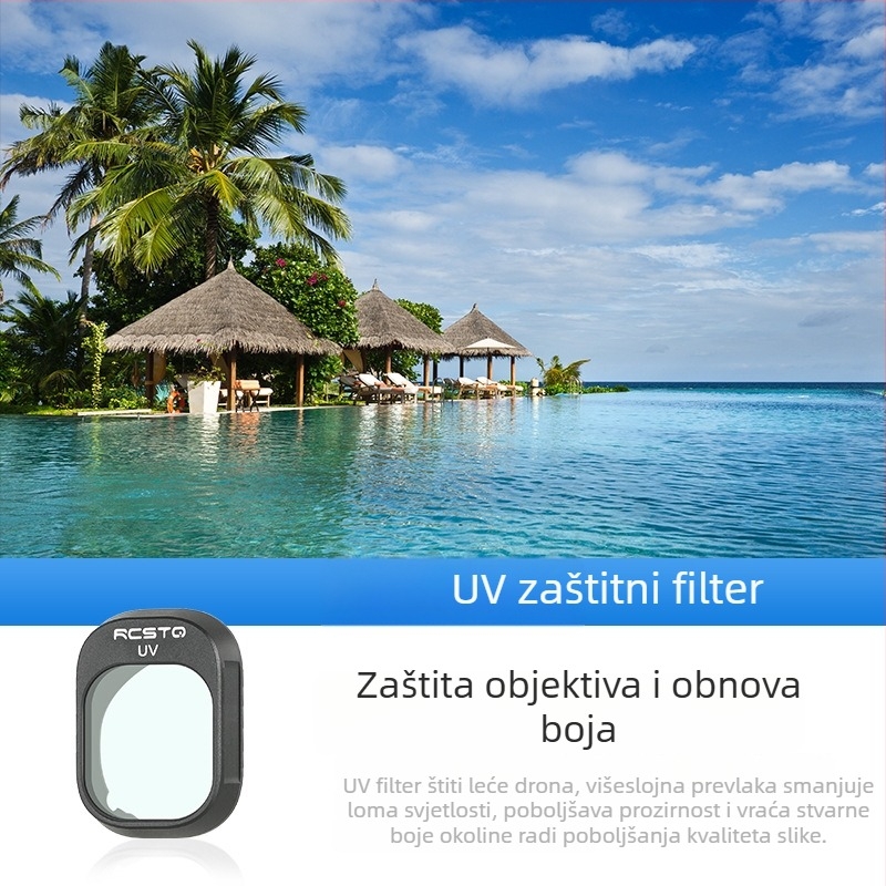 RCSTQ 1421200 Polarizacijski ND Filter Set za DJI Mini 4 Pro – OEM Obrada, Bajonet veličina: Drugo, Kompatibilno s Mini 4 Pro
