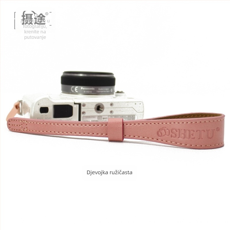 Remen za zapešće kamere – model Macaron, OEM obrada, kompatibilan s mikro SLR kamerama, pakiranje: OPP vrećica + Kraft kutija