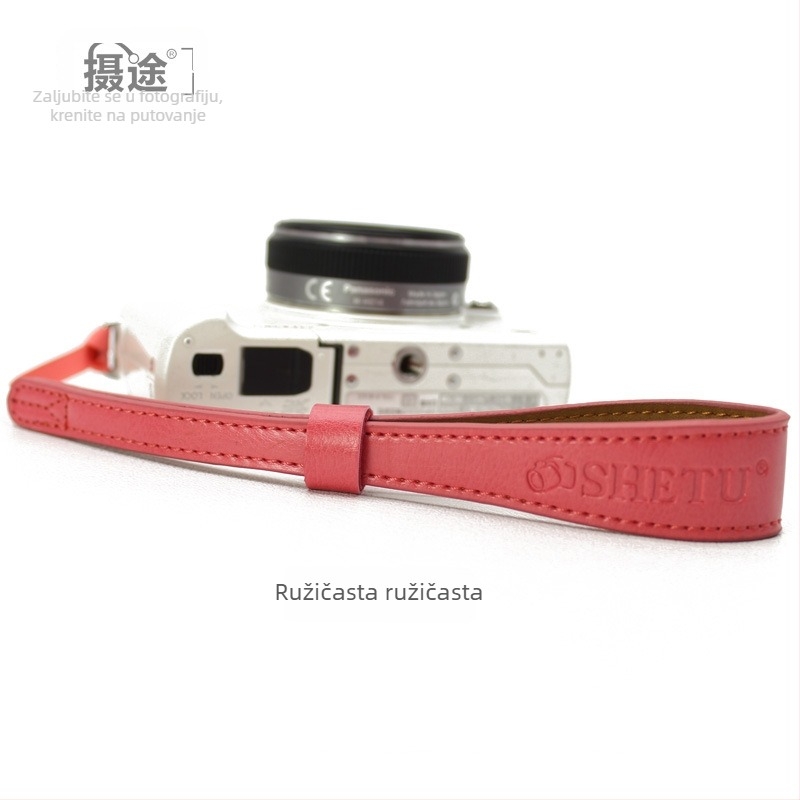 Remen za zapešće kamere – model Macaron, OEM obrada, kompatibilan s mikro SLR kamerama, pakiranje: OPP vrećica + Kraft kutija