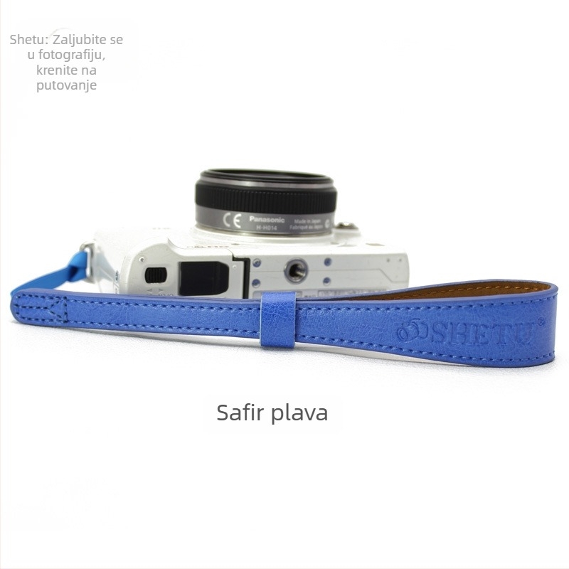 Remen za zapešće kamere – model Macaron, OEM obrada, kompatibilan s mikro SLR kamerama, pakiranje: OPP vrećica + Kraft kutija
