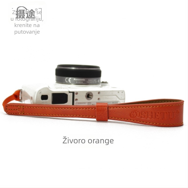 Remen za zapešće kamere – model Macaron, OEM obrada, kompatibilan s mikro SLR kamerama, pakiranje: OPP vrećica + Kraft kutija