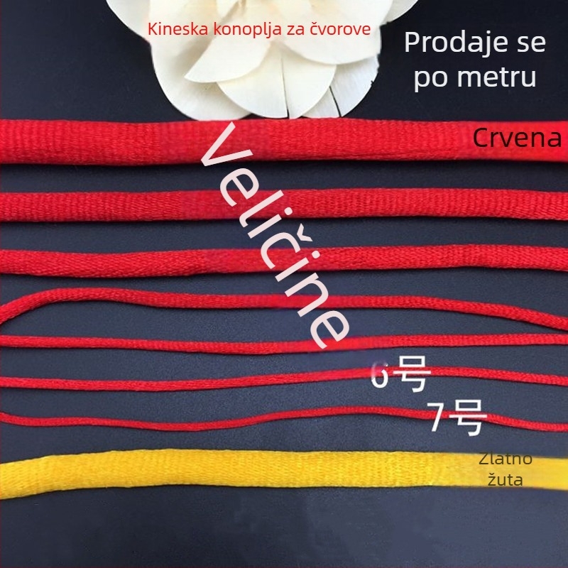 Kineska čvor žica – Vrsta: kineska čvor žica; Materijal: užad; Godina: ljeto 2021; Kategorija: kineska čvor žica