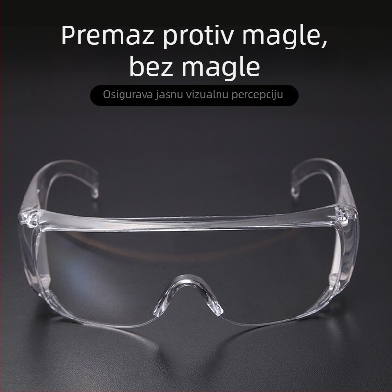 Laboratorijske zaštitne naočale, PC materijal, model Blinds, EN166 CEZ87.1, zaštita očiju, otporne na udarce