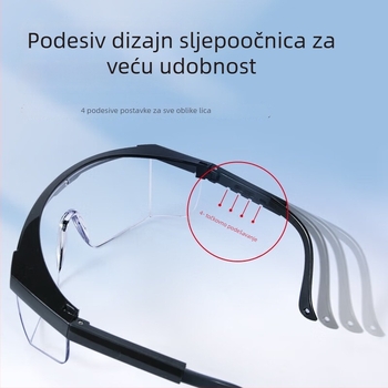 Zaštitne naočale SG-71003, marka Bds/shield, PC materijal, otporne na udarce