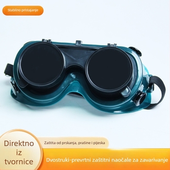 Zavarivačke naočale Yh172, PC+staklo, dvostruka zaštita, otpornost na udarce, GB standard