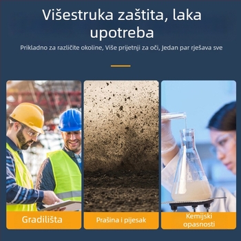 Zavarivačke naočale Yh172, PC+staklo, dvostruka zaštita, otpornost na udarce, GB standard