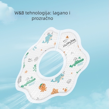 Jednokratna vodootporna bebina podloga od netkane tkanine s crtanim uzorkom, pogodna za novorođenčad (0–1 godina)