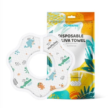 Jednokratna vodootporna bebina podloga od netkane tkanine s crtanim uzorkom, pogodna za novorođenčad (0–1 godina)